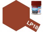 Tamiya 82118 - Lacquer Painto LP-18 Dull Red 10ml